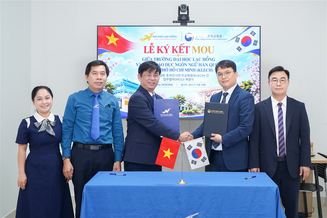 MoU signing ceremony between LHU and KLECH
